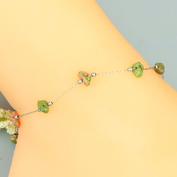 Handmade Anklet – A Stylish Choice for Women, Thoughtful Gift Idea, EVCH1088 - Picture 1 of 12